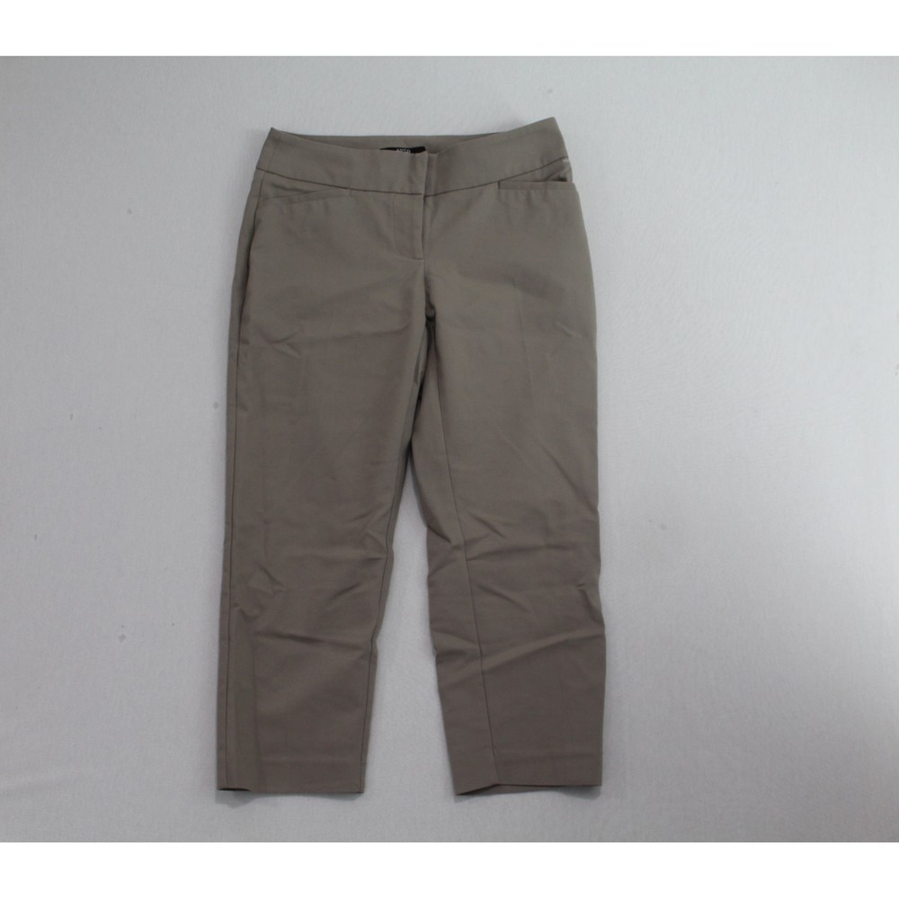 Apt 9 Essentials Tan Women Chino Ankle Pants Size 2